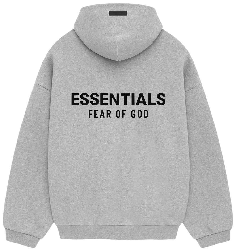 Essentials Hoodie FW24 'Light Heather Grey'