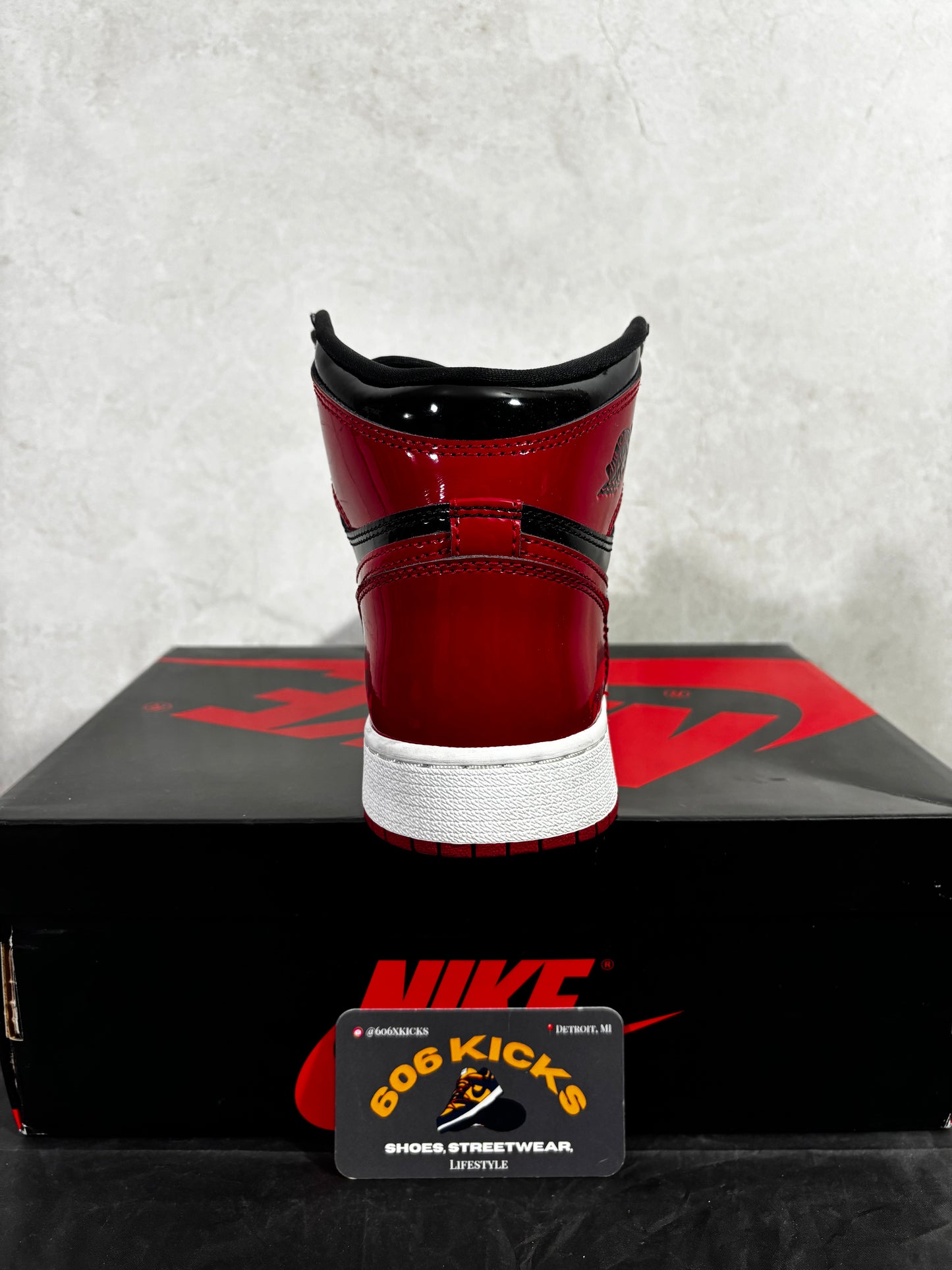 *Pre-Owned Jordan 1 'Patent Bred' GS