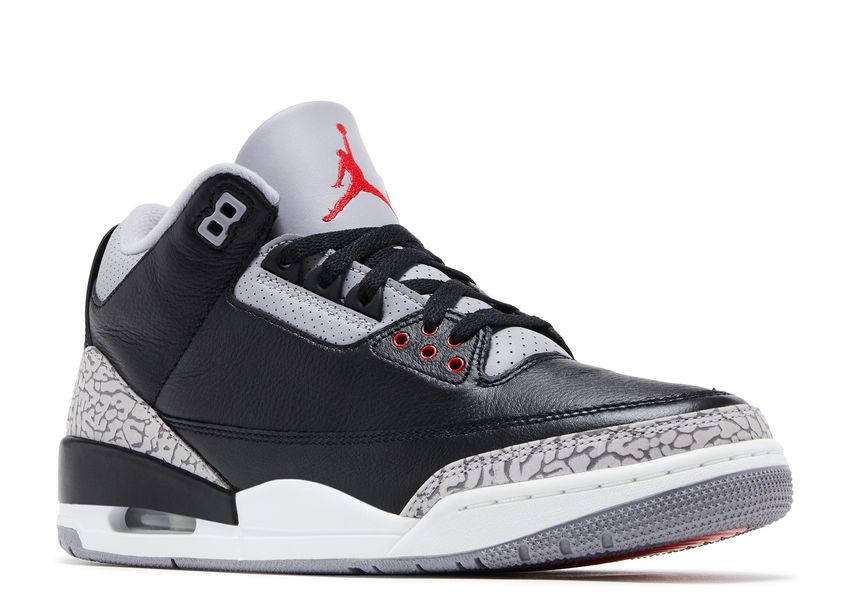 Jordan 3 'Black Cement' 2024