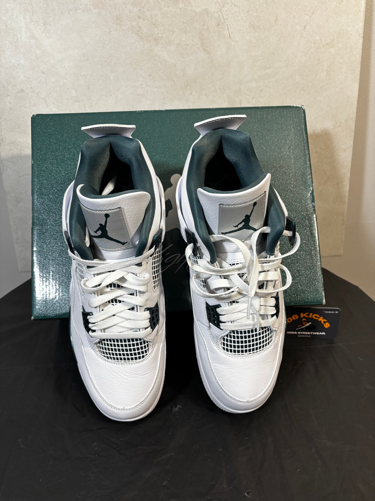 *Pre-Owned Jordan 4 ''Oxidized Green'