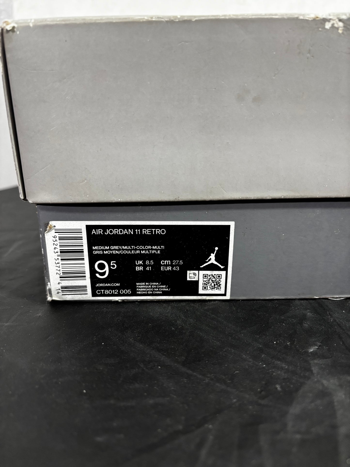 *Pre-Owned Jordan 11 'Cool Grey'