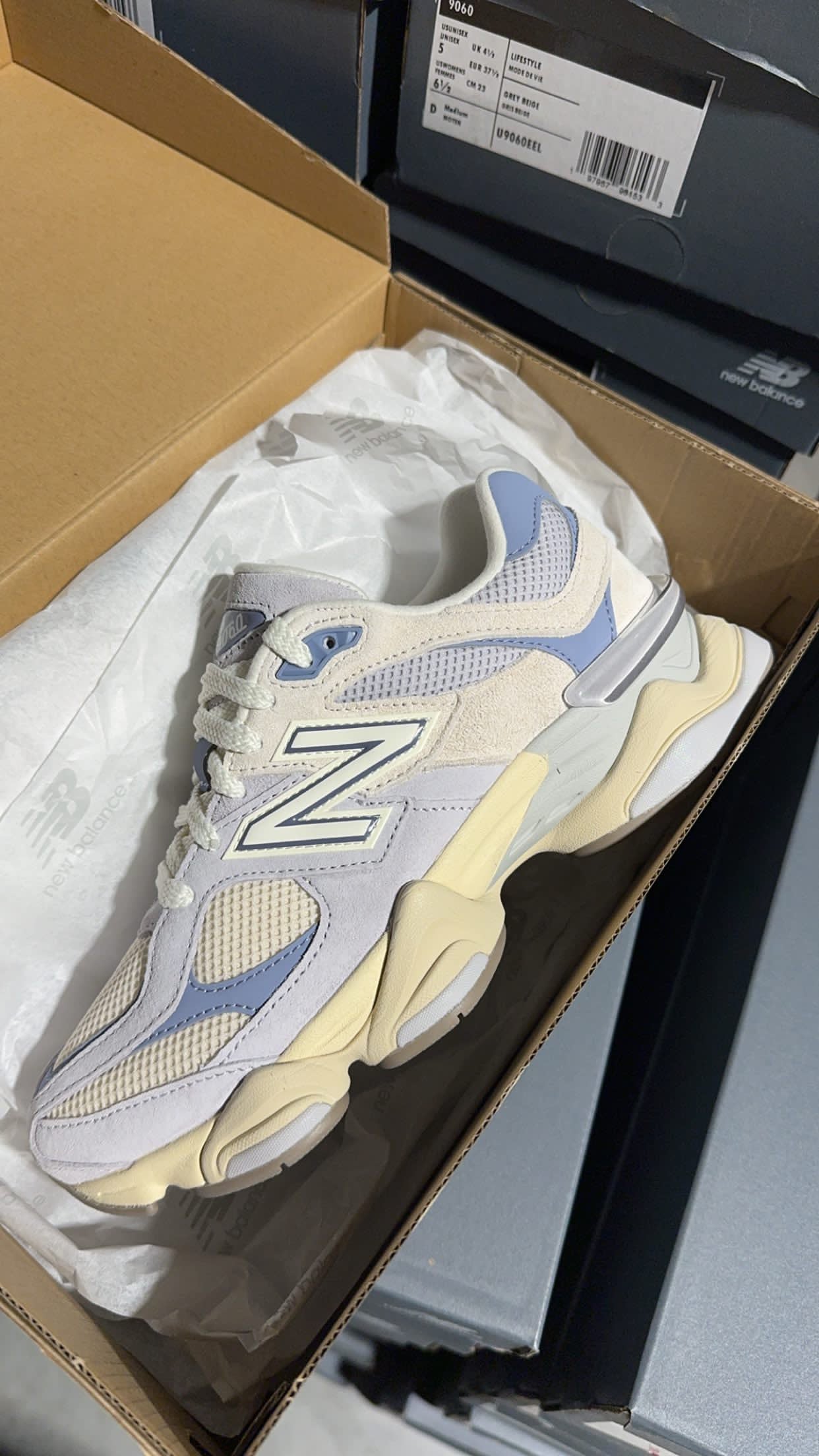 New Balance 9060 'Pearl Grey Linen'