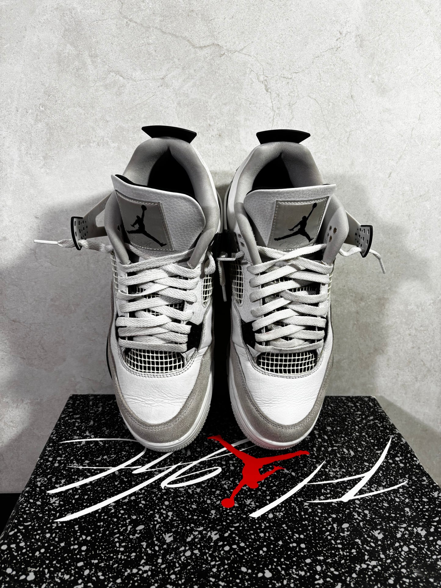 *Pre-Owned Jordan 4 'Military Black'