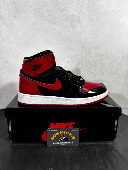 *Pre-Owned Jordan 1 'Patent Bred' GS