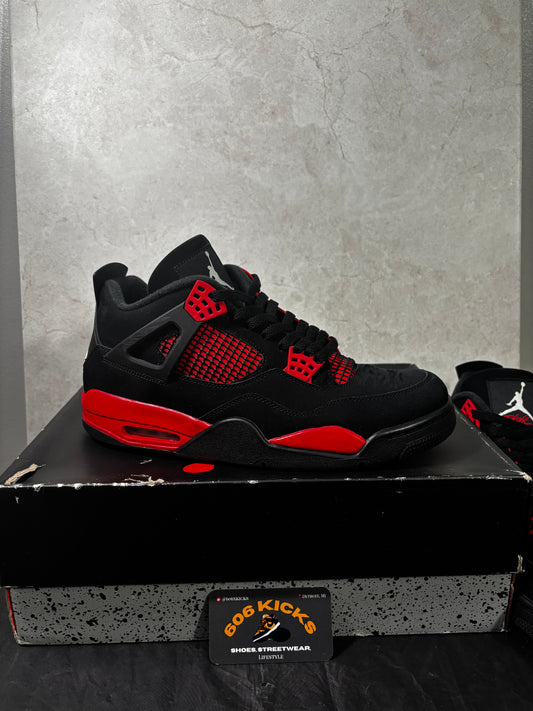 *Pre-Owned Jordan 4 'Red Thunder'